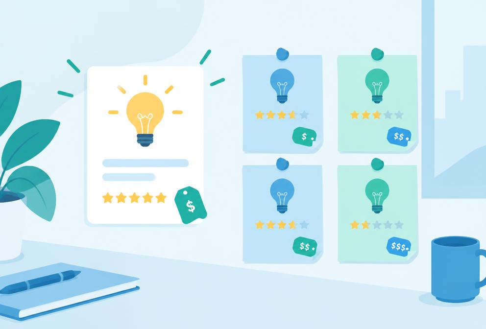 Ejemplo de 5 ideas de negocio validables